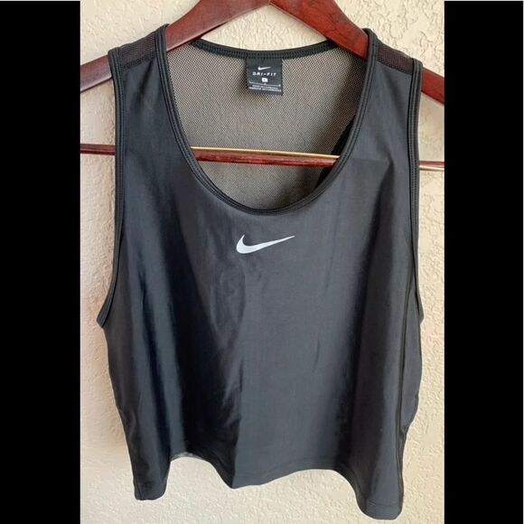Nike Tank Top Speed Running Training Mesh Pink Black XXl - Picture 2 of 5